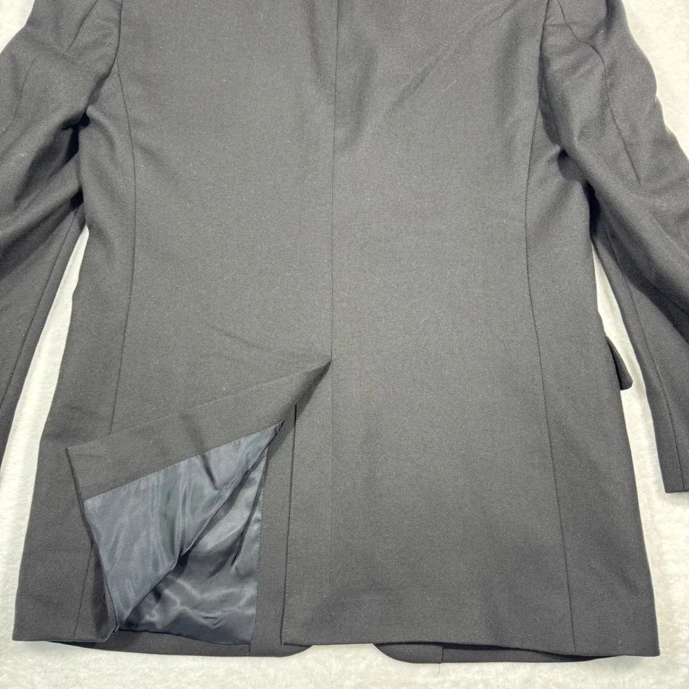 Jos A‎ Bank Signature Collection Blazer Men's 38R Black Wool Cashmere Sport Coat